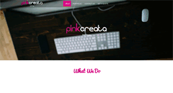 Desktop Screenshot of pinkcreata.com